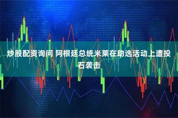 炒股配资询问 阿根廷总统米莱在助选活动上遭投石袭击